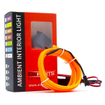 EinParts LED valgusriba auto kaunistamiseks 12V - pikkus 3M, v&auml;rvus Oranž