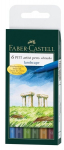 Sulepeade komplekt Faber Castell Pitt Landscape FC, 6 tk.