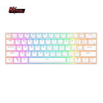 Klaviatuur Royal Kludge RK61, 60%, Hot-swap, Red Switches, US
