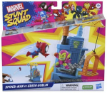 Hasbro Marvel: Stunt Squad - Spider-Man VS Roheline Goblin Mini playset (F7062)