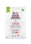 Brit Care Sustainable Junior Large Breed Chicken&Insect koeratoit 3kg