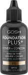 Jumestuskreem Gosh Foundation Plus 30 ml, 010 Tan