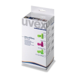 UVEX X-FIT k&otilde;rvatropid ilma juhtmeta t&auml;itekarbita Uvexi jaoturile, 300 paari. SNR 37 dB