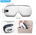 L&otilde;&otilde;gastav vibratsioonirežiimiga silmade masseerija 8S