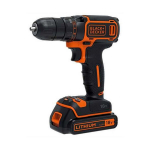 Juhtmevaba puurepuurija - Black+Decker - 18V - 1 aku 1,5Ah - Kompaktne ja kerge