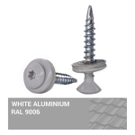 Katusekruvi AR2 4.8x35mm Torx 20 RAL 9006, 250tk