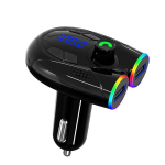 FM modulaator G68 Bluetooth 5.0, USB+USB-C, must