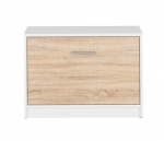 Jalatsikapp BRW Nepo Plus SFK1K, valge/tamm