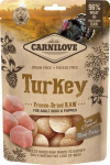 Carnilove Raw Freeze-Dried kalkuniga, 60 g