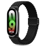 Tech-Protect kellarihm NylonMag Xiaomi Smart Band 8/9, must