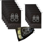 Jalatsite hoiukotid, mustad, 10 tk., Juoda