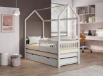 Lastevoodi ADRK Furniture Artes, 90x200 cm, valge