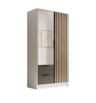 Kapp ADRK Furniture Neri 100, valge/liiva v&auml;rvi