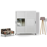 Riidekapp Asir Pasific Home Fuga 180, valge
