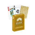 Copag 1546 Elite Poker Size &ndash; Jumbo indeksiga m&auml;ngukaardid (kuldne)