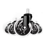 Kontoritooli rattad, 5 tk