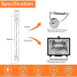 R7s halogeenpirn 118mm 230W h&auml;mardatav 230V 4650lm 2800K, 6 tk