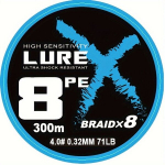 300m/328yd 8 Kiudu Punutud Kalap&uuml;&uuml;gijoon, Kulumiskindel Tugev Nailon., 8BRAID*300M*0,32mm