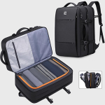 Eriti suur reisiseljakott meestele, kaasaskantav seljakott Lennukinnitusega, laiendatav kohvriga seljakott