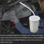 Auto esitulede remondikomplekt Auto esitulede poleerimiskomplekt soojendusega pihustitops Sobib auto esitulede renoveerimiseks, kollaseks muutumine, kriimud/h&auml;gustumine