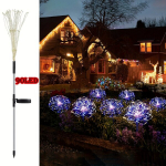 4tk/1tk 320/240/90LED P&auml;ikese Aia Tuled &Otilde;ues, IP65 Veekindel S&auml;delevad P&auml;ikesetuled 8 Valgustus Režiimidega Aeda (Soe Valge, Mitmev&auml;rviline), Įvairiaspalvis