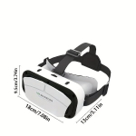 VR Virtuaalreaalsuse Prillid Kiiver Reguleeritav L&auml;&auml;tsed 4.7-17.78cm Telefonidele