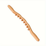 Kahepoolne Gua Sha Massaažikepp s&uuml;sinikustatud p&ouml;&ouml;gipuidust.