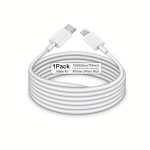 BANETY 3.05m PD Kiire Laadija & Sync USB-C-Piksel Kaabel, MFi Sile Viimistlus., 1 pakuotė - 10 pėdų / 3 m