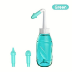 300ml Allergia ja Sinuside Leevendus Neti Pot - Ninasprei T&auml;iskasvanutele ja Lastele, Green (naujas)