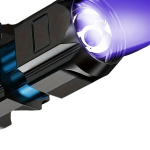 UV395NM Must Taskulamp, Zoomitav Laetav UV Latern, UV395nm-400mAh