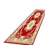 1tk P&auml;rsia Vannitoa Vaip Pestav Jooksurada Suur Pehme Vaip Punasest., 19,69 * 98,5 colio / 50 * 250 cm