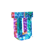 Glam Stiil LED T&auml;hed ja Numbrid - USB ja Patarei, V&auml;rviline Dekoratsioon Pulmadeks ja Pidustusteks, T