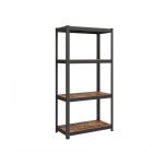 Riiul, SONGMICS ladustamisriiul 4 riiuliga, 160x80x40 cm, sinine.