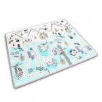 Hariv kahepoolne poroloonmatt, suur vaip 2-in-1