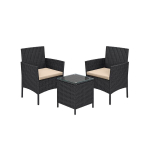 Aiam&ouml;&ouml;bli komplekt, SONGMICS, 56,5x54,5x81,5 cm, Must-Taupe.