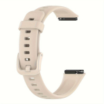 Pehme Silikoonist Kellarihm Huawei Band 7 Jaoks, Sportlik Kiirkinnitusega Asendusrihm, Kellatarvikud variant-102372, Kreminė balta