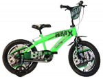 Laste jalgratas Dino, 14", roheline