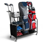 Costway Golfikottide riiul garaaži jaoks