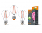 LED pirn taimede kasvatamiseks Videx, E27, 8W, 14 umol/s 1200K, 3 tk.