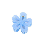 Juukseklamber sinine XL lill 6.5 x 7cm SP276N