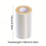 8/10cm 10M Atsetaat Rulliga Kook Krae L&auml;bipaistev Mousse Kook Film.