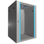 Seinale kinnitatav kapp 18U, 600x600, hall
