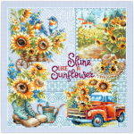 Tikkimiskomplekt Magic Needle "Shine like a Sunflower!" 540-704