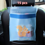 15/30tk Lihtne Kleepuv &Uuml;hekordne Auto Pr&uuml;gikott, Lekkevaba, Voverė (15 vnt.)
