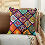 Boho Stiilis Mandala Padjakate 44.96x44.96cm Kahepoolne., TCC2PS454522C2