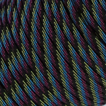 Universaalne 4mm 7-s&uuml;damikuline mitmev&auml;rviline paracord k&ouml;is DIY kaelakeedele ja k&auml;ev&otilde;rudele pol&uuml;esterkiuduga., Raudona, mėlyna, geltona ir juoda kamufliažas