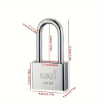 Vastupidav Metallist Tabalukk Kodus ja Lattu Turvaks, 4 cm * 8,5 cm / 1,57 colio * 3,3 colio