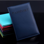 Naiste Meeste Passihoidja, Kunstnahast Reisipassi Kate Kaardi&uuml;mbris variant-29058, Tamsiai mėlyna