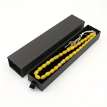 1tk Ahhaat Ovaalne Tasbih Islami Palvehelmed, Kingitus. variant-62850, Geltona