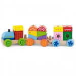 Puidust klotsidest rong